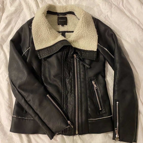 Vegan Leather Jacket - Picture 10 of 10